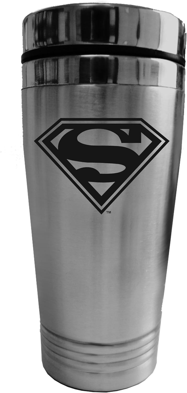 CHROMA 57504 Stainless Superman Logo Travel Tumblerz