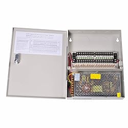 VideoSecu 18 Channel Port Output 12V DC PTC Fuse