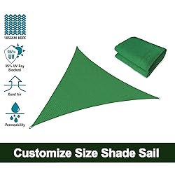Amahut Sun Shade Sail Triangle Canopy Porch Cover