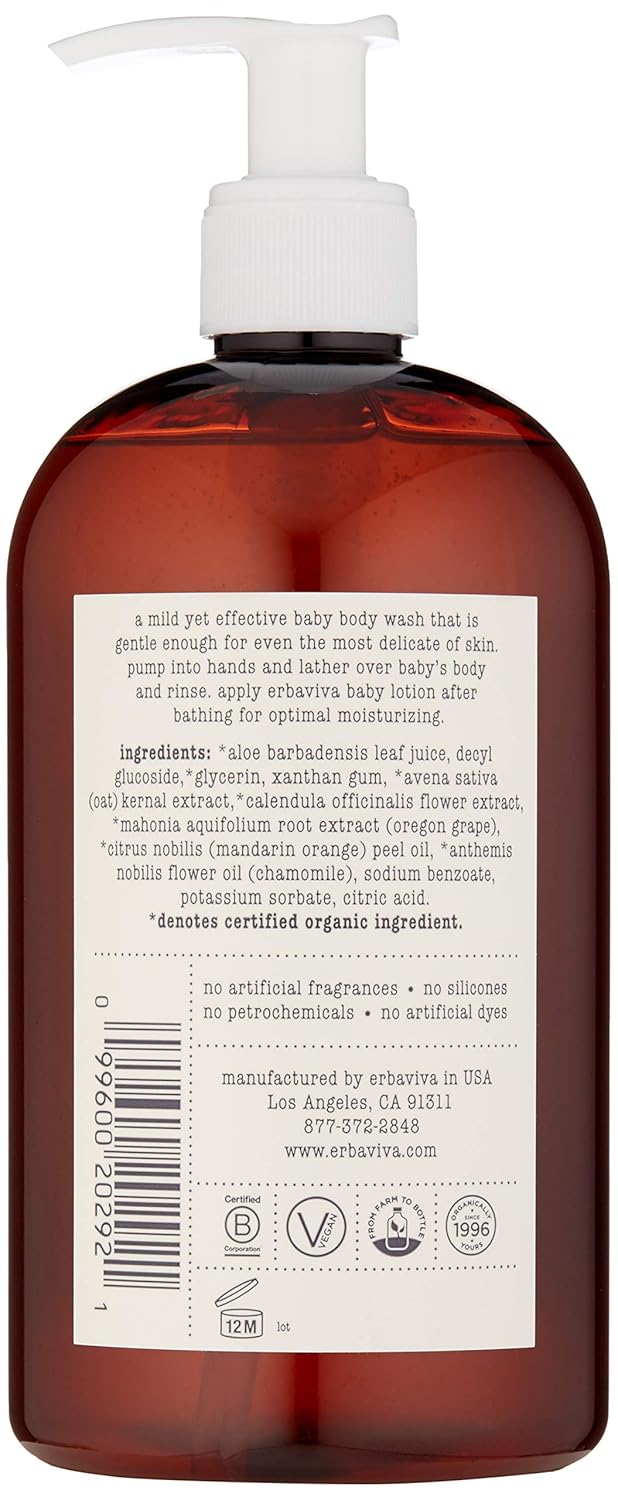 erbaviva baby body wash