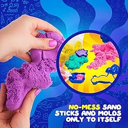 LITTLE CHUBBY ONE 8 Color Kids Play Sand Set - 5