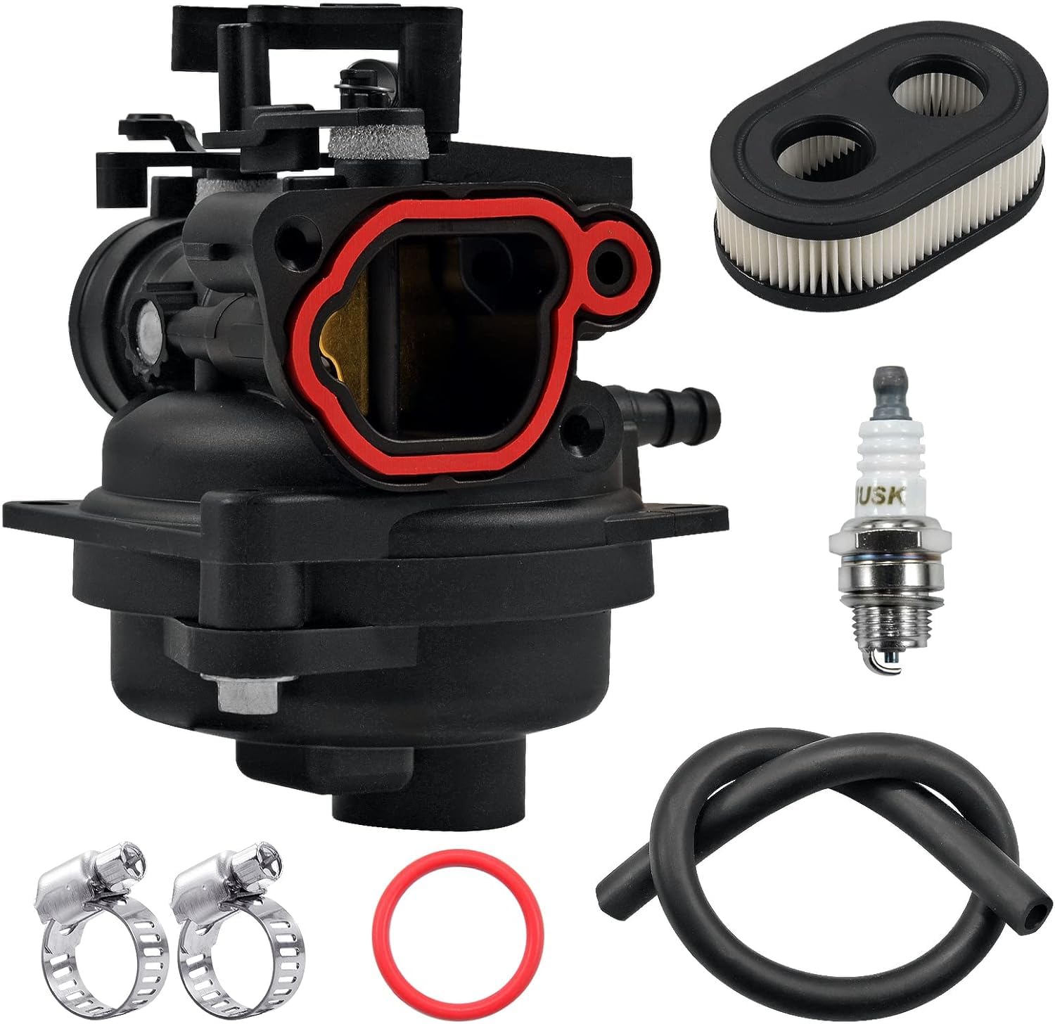 799584 Carburetor Replacement for Briggs & Stratton TB110 TB200 09P702 103M02 550EX 625EX 675EX 725EXI 163cc 140cc lawn mower Engines 594058 596505 594057 592361 596587 594926 594529 Carburetor