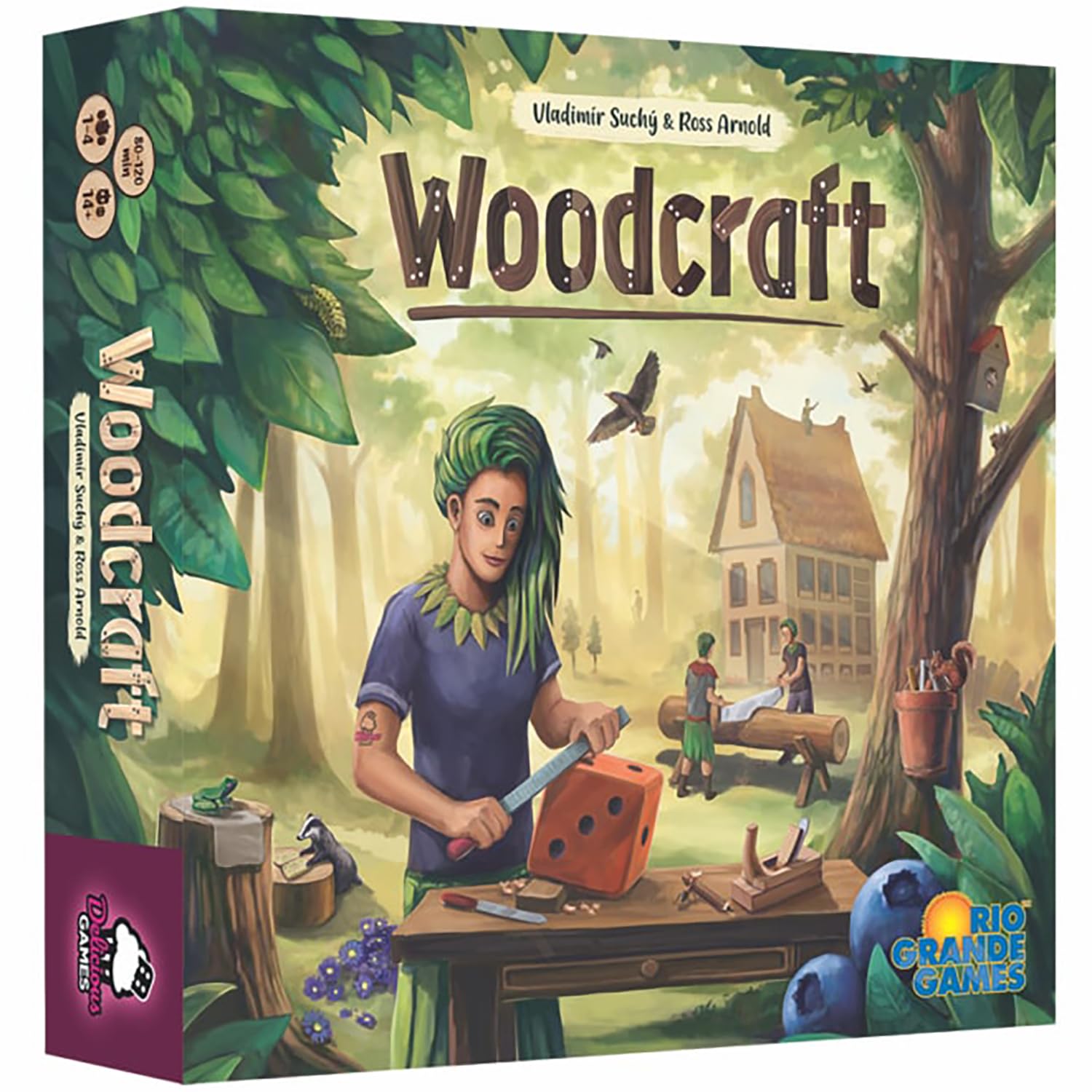 Photo 1 of Rio Grande Games Woodcraft, Management Board Game, Ages 14 and Up, 1-4 Players, 45-90 Minute Playing Time