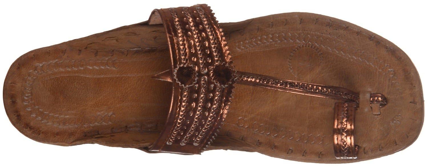 kolapuri centre women's leather ethnic sandals