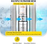 KITGARN 1/2 HP Deep Well Submersible Pump 150ft Head 25GPM 220V Stainless Steel view 4