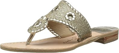 gold glitter jack rogers