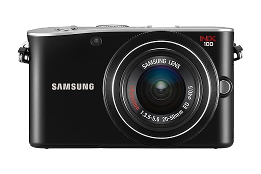 Samsung NX100 Systemkamera (14,6 Megapixel, 7,6 cm (3 Zoll) Display, HD Video, Bildstabilisation) inkl. 20-50 mm i-Function O