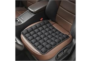 3D Breathable Airplane Seat Cushion, Foldable Portable Tailbone Pain Relief Cushion for Car, Office, Wheelchair & Travel, wit