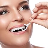 Smilcloud 200 Pcs Dental Floss Stick Teeth Picks Interdental Cleaners view 7
