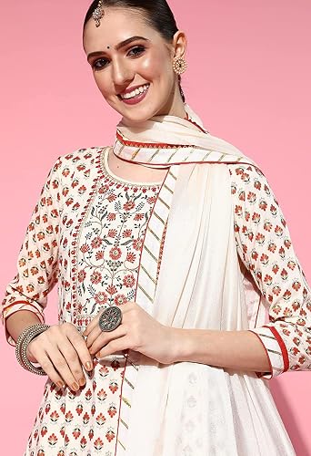 Nimbark Indian Kurta Set For Women - Designer Viscose Rayon Kurta With Skirt, Party Wear Ethnic Dress - View #11