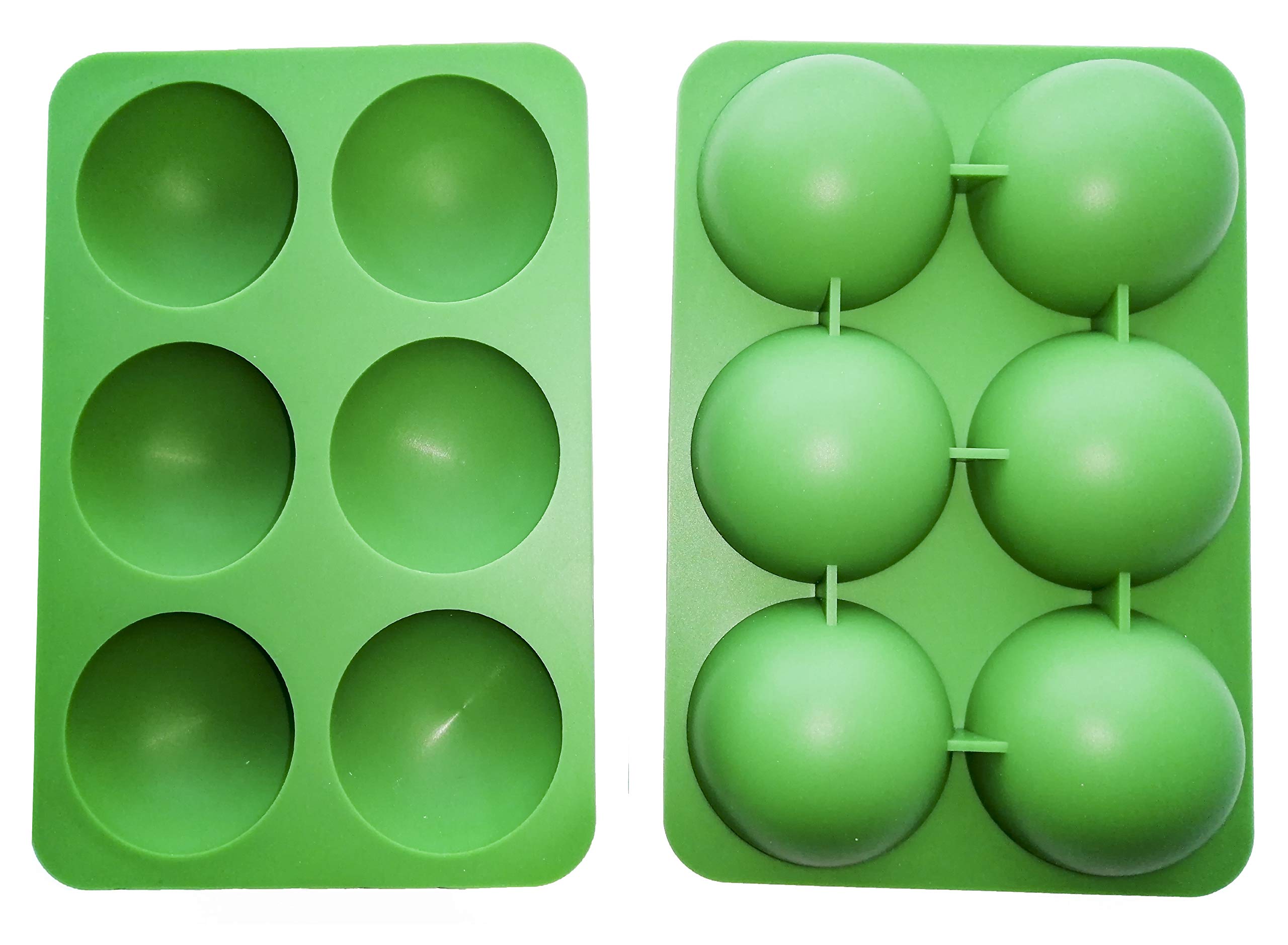 Special Ingredients Silicone 6 Large Half Sphere Mould (13.3cm x 19.5cm)