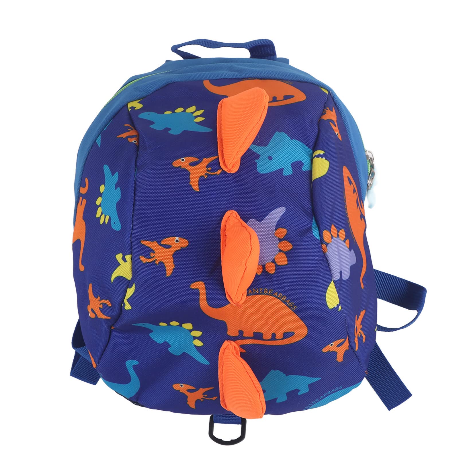 Fdit Schoolbag Anti-lost Cute Cartoon Dinosaur Baby Safety Harness Lightweight Backpack Toddler Anti-lost Bag Children (Dark Blue)