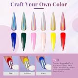 Beetles Chrome Nail Powder 8 colors Mirror Holographic Acrylic Gel Art view 3