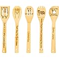 5PCS Llama Wooden Cooking Spoons Llama Gifts Llama Decor Llama Gifts for Women Llama Kitchen Decor Gifts for Llama Lovers lla
