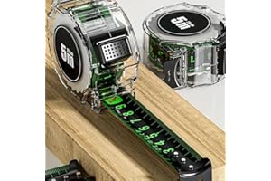 1pc self-Locking Fluorescent Steel Tape Measure,Measuring Tool, Width Gauge, Measuring Tool，for Construction, Contractor, Car