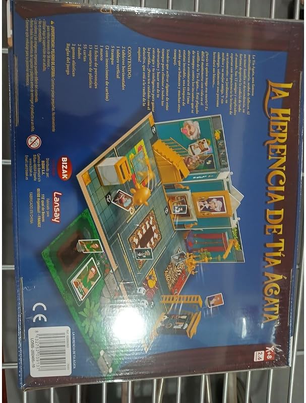 Jogo da Herança da Tia Agatha, usa toda a tua inteligência e sê estratega para eliminar adversários numa mansão cheia de armadilhas, para cada família (62855053)