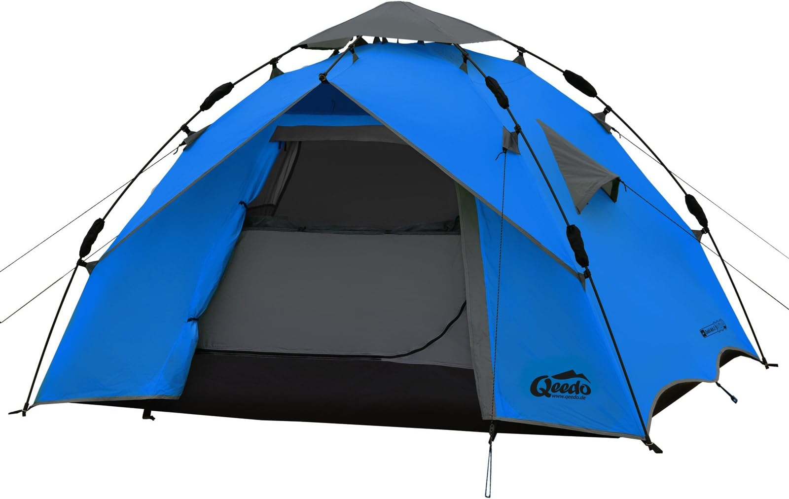 Qeedo Quick Ash 2 Man Dome Tent (Quick Up System)