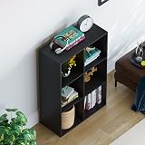Vida Designs Durham 6 Cube Black Bookcase Storage Organiser view 5