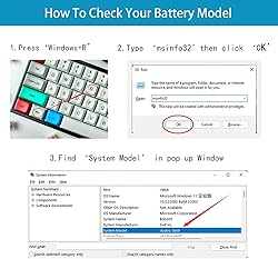 YXKC JK6Y6 Laptop Battery Replacement for Dell