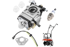 munirater Carburetor Replacement for Earthquake 43cc Engine E43 E43CE E43WC Auger MD43 WE43 WE43E WE43CE Edger Powermate PEA4