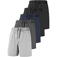 ウォーキング・ランニングウェア charbon 7 POCKETS MILITARY RACING SHORTS POVWVPY Men Running Athletic Shorts, Quick Dry 7 inch Inseam Gym