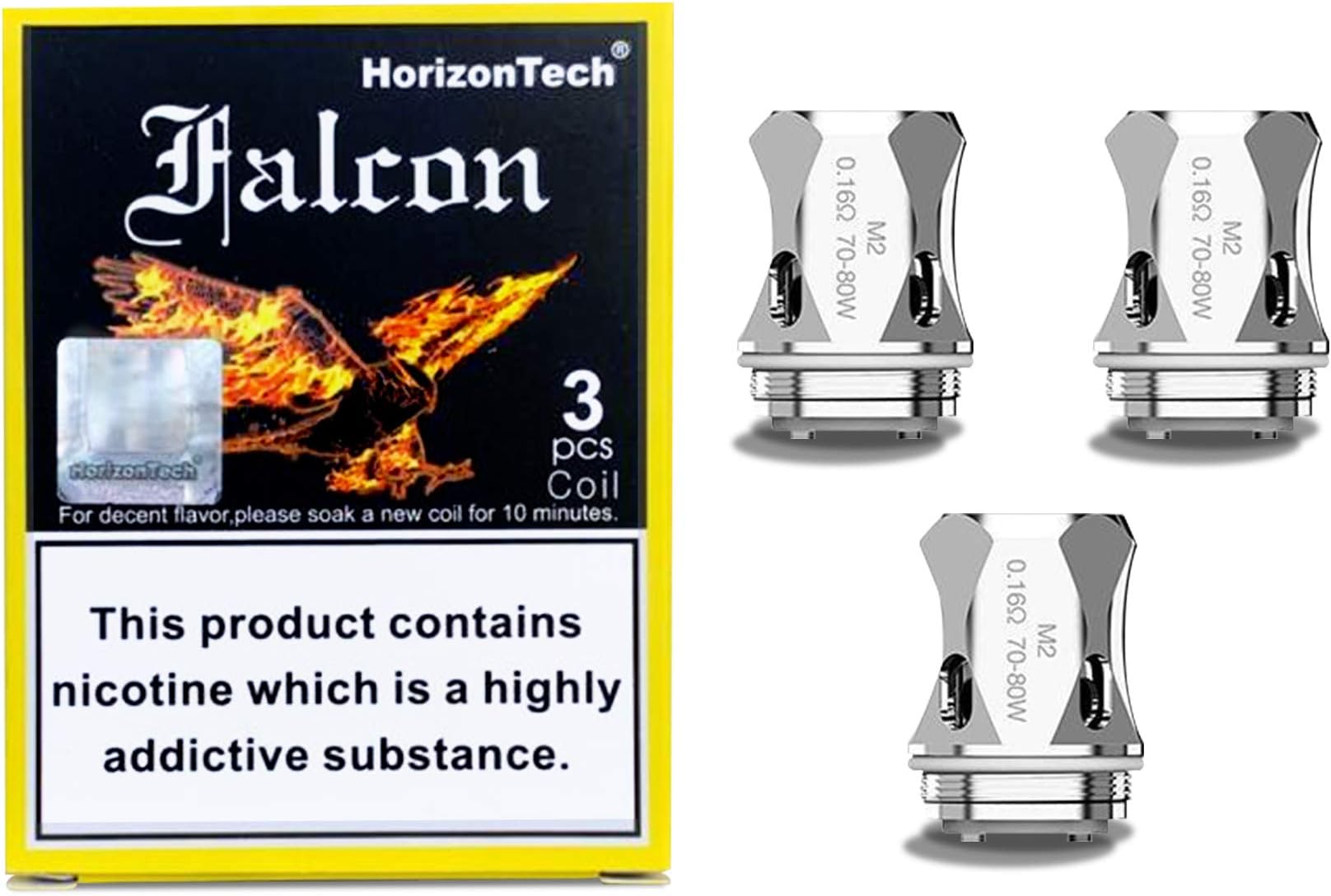 Horizon Falcon M2 Coils - 0.16 ohm - 3 Pack