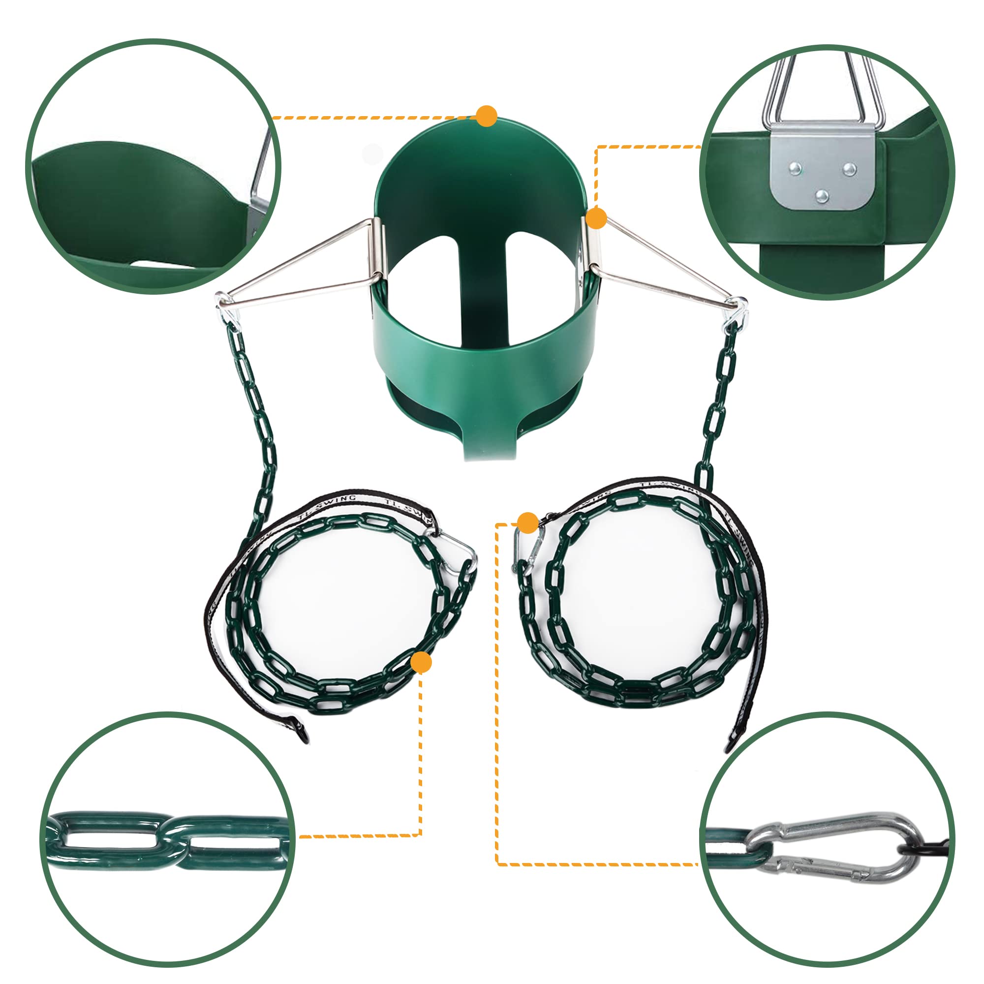 KINSPORY Toddler Swing, 59