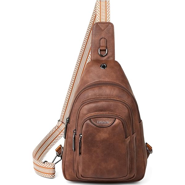 5019 Large Sling Bag , Designer Leather Crossbody Purse Convertible Sling HOBO Kori Leather Tassel Convertible Crossbody Shoulder Bag  main image 4