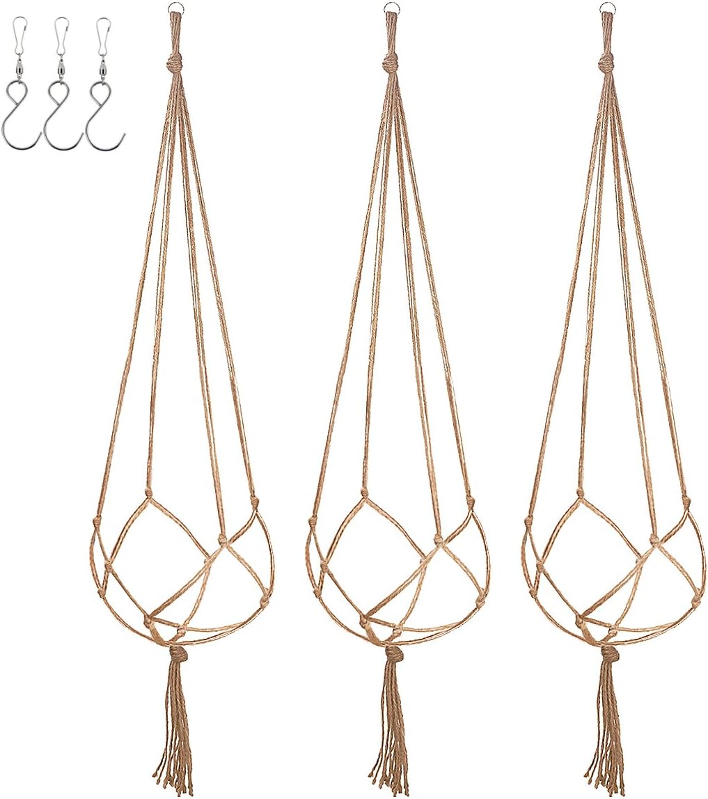 Lenink 3 Pack Plant Hangers