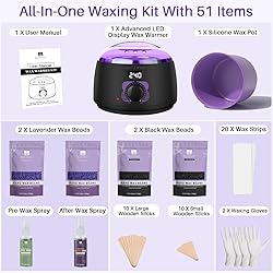 BLITZWAX Brazilian and Bikini Waxing Kit for