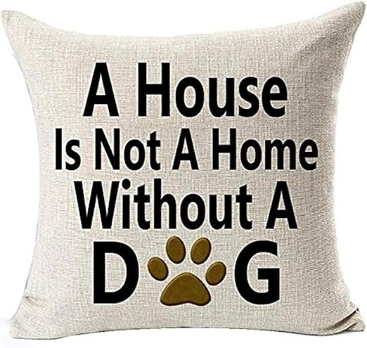 Amazon Com Decorative Pillowcase Best Dog Lover Gifts Cotton