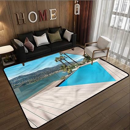 Tapis De Chambre à Coucher Ou Terrasse Avec Terrasse En Bois