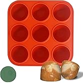 Wilewir 9-Cavity Silicone Frozen Dog Treat Mold for Woof Pupsicle & Power Chewer Pupsicle Large 25-75lbs,Reusable Frozen Dog Treat Tray Mold for Pupsicle Toy