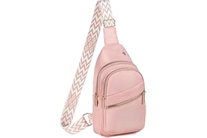 Xsecnua Crossbody Sling Bag Small Sling Backpack, Cross Body Bag Chest Bag for Women Men Travel Hiking Daypack