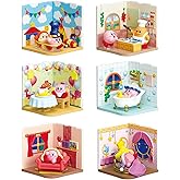 Re-Ment Kirby Wonder Room Blind Box - Includes 1 of 6 Collectible Mini Figurines - Fun and Versatile Decoration