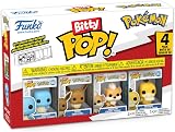 Funko Bitty POP 4 Pack Pokemon Squirtle Eevee Growlithe Psyduck view 1