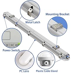 DOSILIO 4FT LED Vapor Tight Light