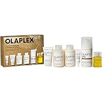 Olaplex Full-On Shine Hair Gift Set: Limited-edition Set with Hair Perfector, Shampoo & Conditioner, Scalp Treatment & Full S
