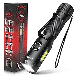 axefury Flashlight, Magnetic LED Flashlight,Small