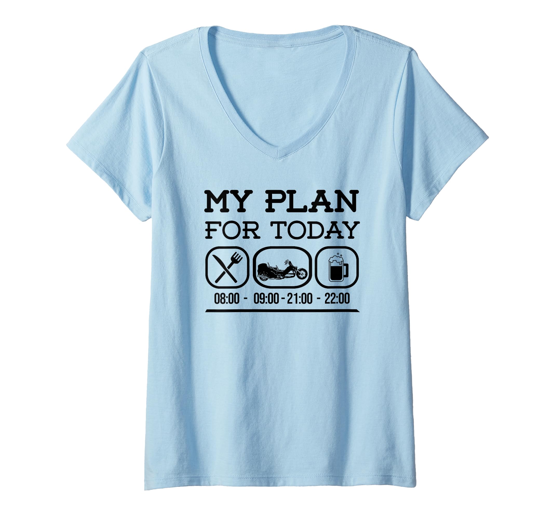 Women's Trikes Adult Motortrike Tricycles Plan Trikes Bikes Triker V-Neck T-Shirt