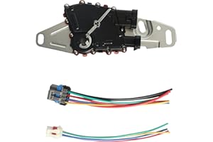 Riyhch 352-3201 Park Neutral Position and Back-up Lamp Safety Switch with Connector Wire Harness Set 24229422,for Chevrolet,for GMC,for Cadillac Escalade,for Isuzu,for 4L60E 4L80E Transmission 95-03