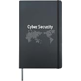 Cyber Security - IT Professional Network Engineer Hacker Hardcover Journal, Black
