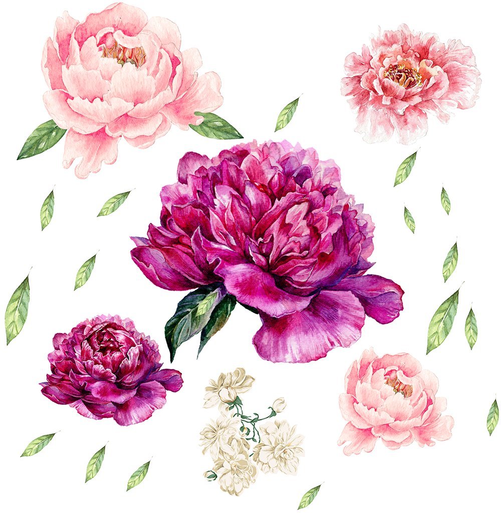 Best Furniture Vintage Rose Decals