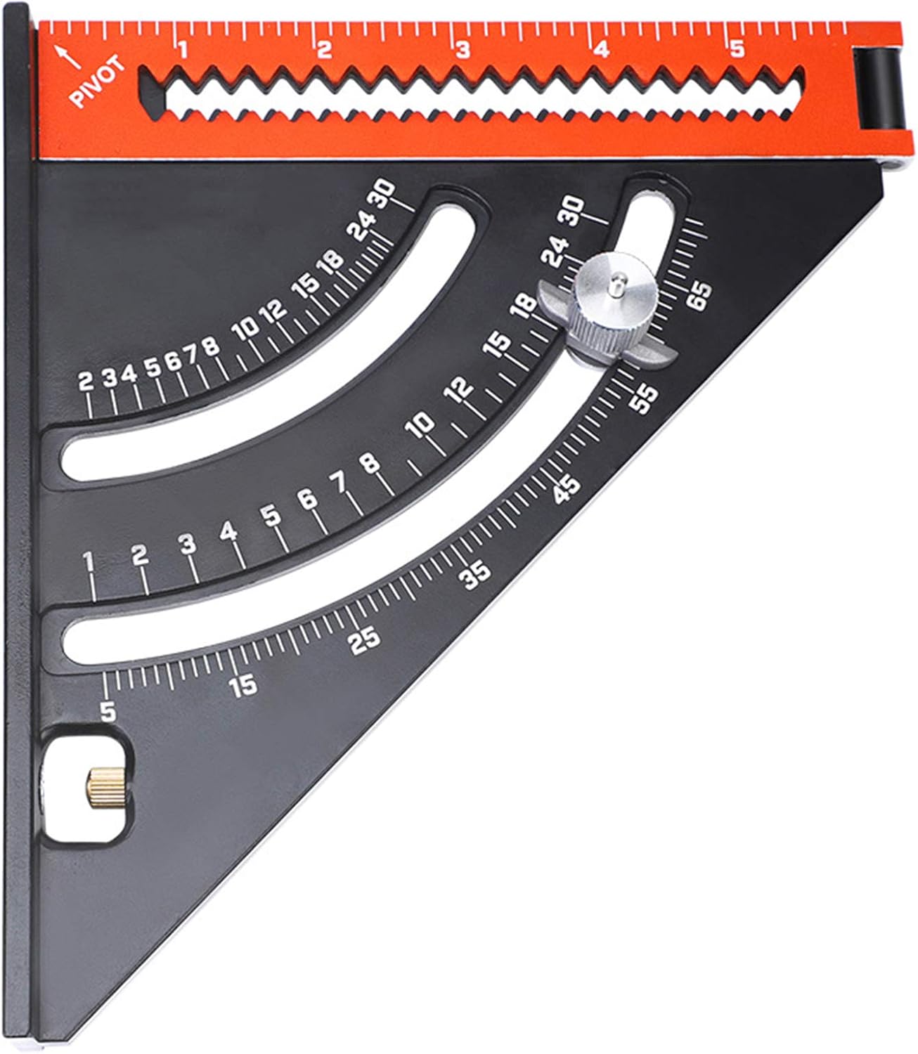 Uuty Metric Triangle Ruler,Foldable Fixed, Adjustable