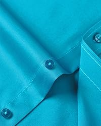 J.VER Men's Dress Shirts Solid Long Sleeve Stretch