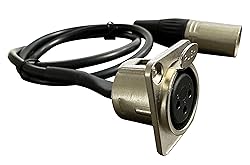 DIYTECH Premium XLR Pass Through Cable, No