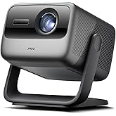 JMGO N1S Ultra 4K Triple Laser Projector , 2800 ISO Lumens, Google TV | 360&deg; Sensorless Picture Correction, 300", HDR10, 20W Dolby Digital Plus, 3D-Active, Smart and Portable