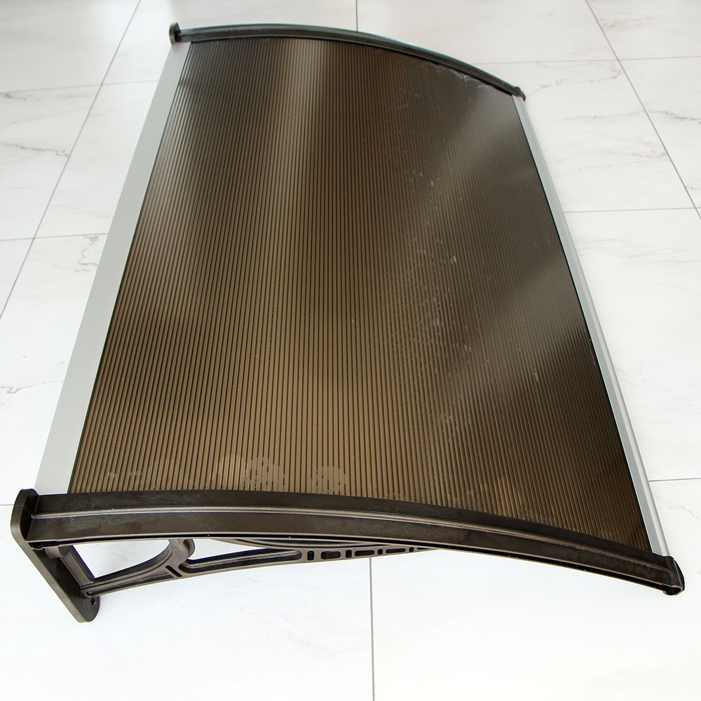 Amazoncom Polycarbonate Window Door Canopy Awning DIY Kit Pearl