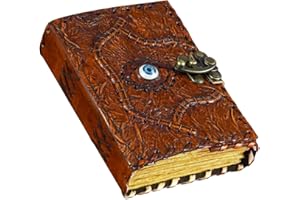 SH SHIFAA HANDICRAFT Hocus Pocus Book of Spells Hocus Pocus Spell Book Prop Hocus Pocus Halloween Decorations Decor Leather Journal Writing Book of Shadow Hocus Pocus Gifts for Men and Women