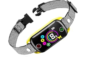 2024 Bark Collar Coolait Dog Bark Collar, Coolait Bark Collar for Large Dog, Rechargeable Anti Bark Collars for Medium Small Dogs, No Bark Collar with 8 Sensitivity & 4 Stopping Barking Training Modes